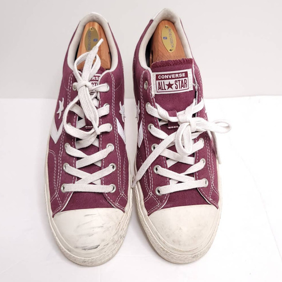 Converse One Star Player OX Dark Burgundy Shoes Unisex - Picture 6 of 10